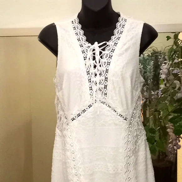 Ark & Co | Dresses | Ark Co Lace Open Back Dress | Poshmark